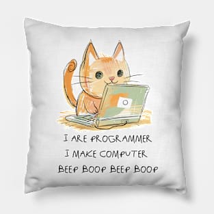 I are Programmer.I make computer Pillow