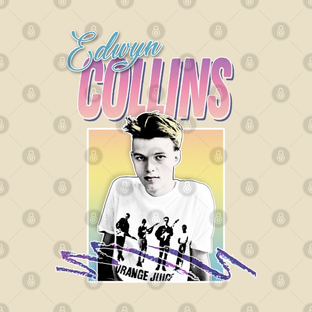 Edwyn Collins / Orange Juice 80s Styled Tribute Design by DankFutura