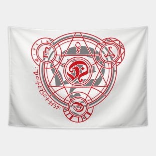 Mystical Spell Circle Tapestry