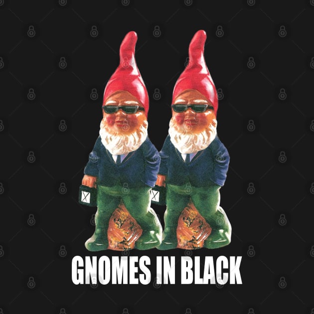 Gnomes in Black by WonderWebb