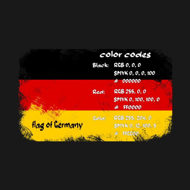 German flag. by hveyart