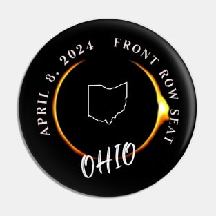 2024 Ohio Eclipse Front Row Seat To Total Darkness Pin