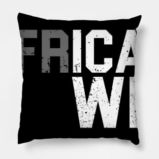 African, I can win Pillow