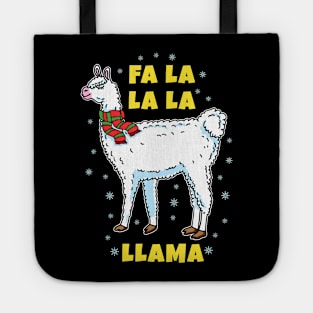 Fa La La Llama Lovers Christmas Tote