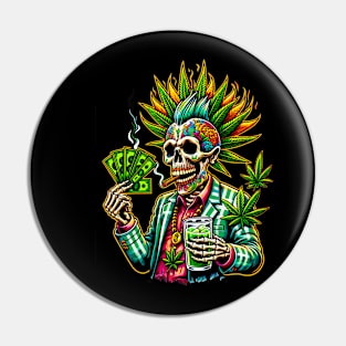 Dead Hustler Pin