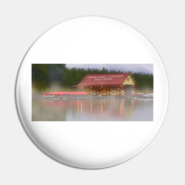 Malign Lake Boat House Pin by jforno