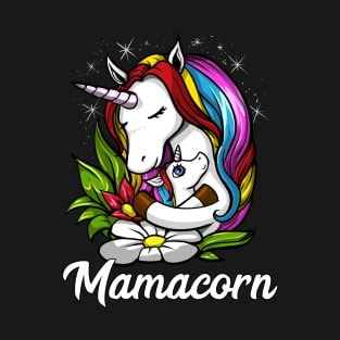 Mamacorn Unicorn Mom T-Shirt