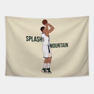 Brook Lopez 'Splash Mountain'- Milwaukee Bucks Tapestry