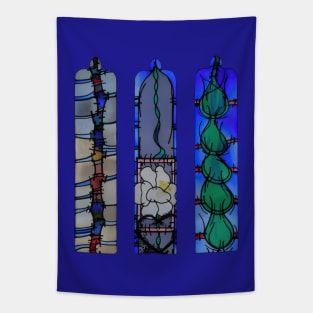 A sacred window Tapestry