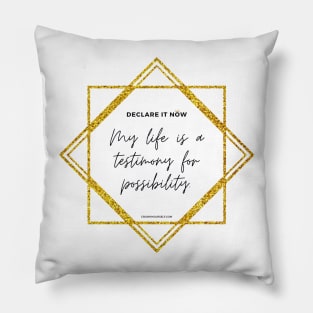 Sacred Possibility Pillow