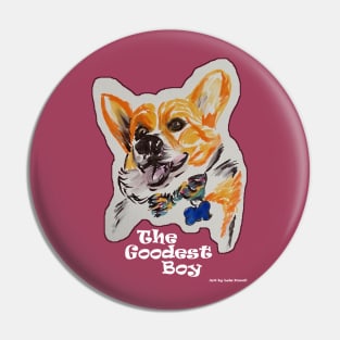 The Goodest Boy Pin