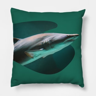 Shark underwater Pillow