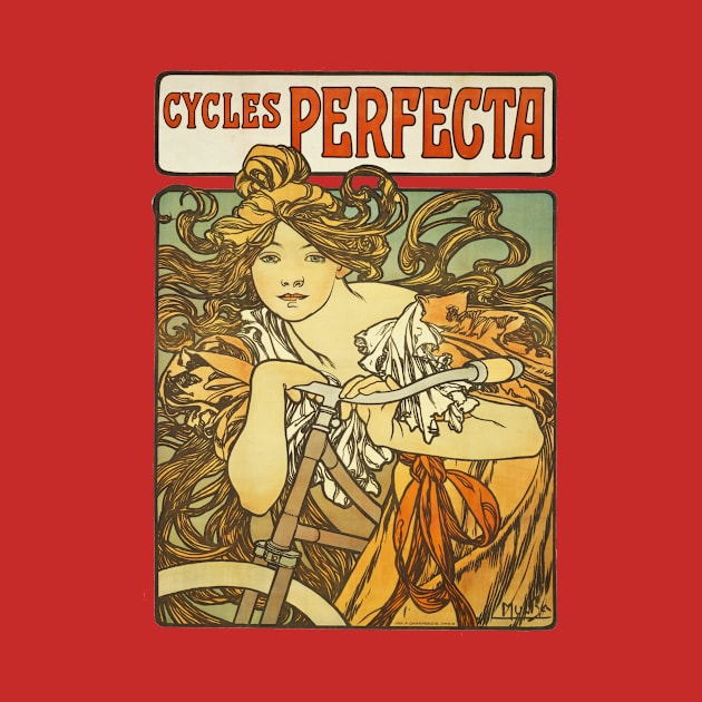 Alphonse Mucha Vintage Poster Art Design by PaperMoonGifts