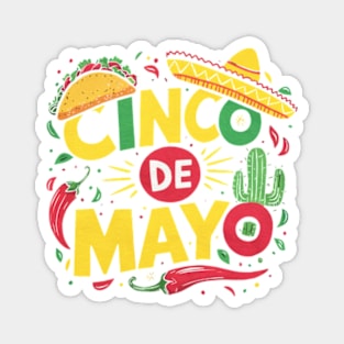 Cinco de Mayo Magnet