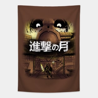 Attack on Moon Tapestry