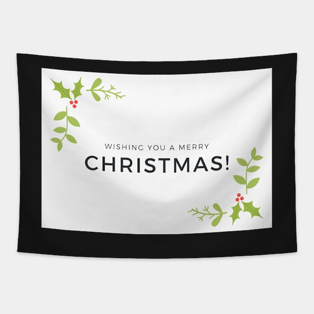 Christmas Card Tapestry by stickersbyjori