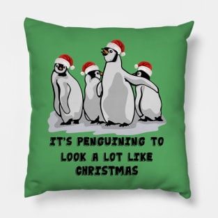 It's beginning to look a lot like Christmas. Pillow