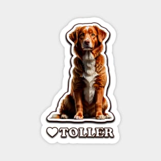 Love Toller Magnet