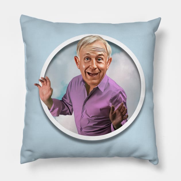 Leslie Jordan Pillow by Indecent Designs