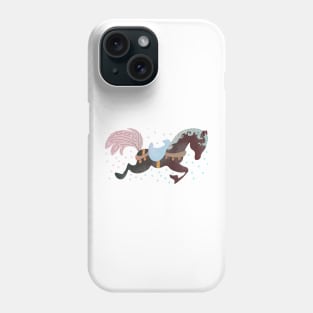 Retro Galloping Horse Phone Case