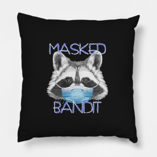 Masked Bandit Pillow