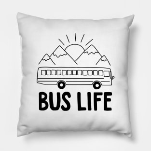 Bus Life Pillow