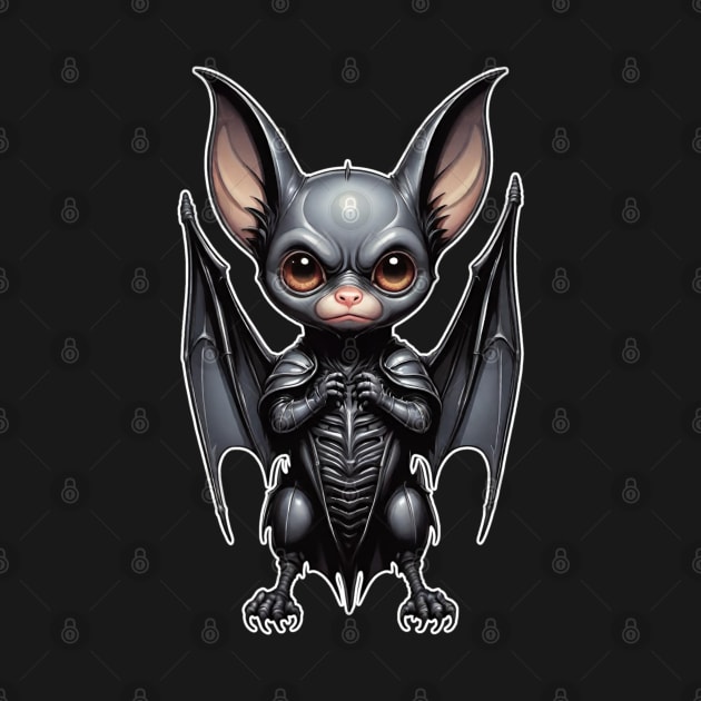 Sci-fi Bat 1 by Grave Digs