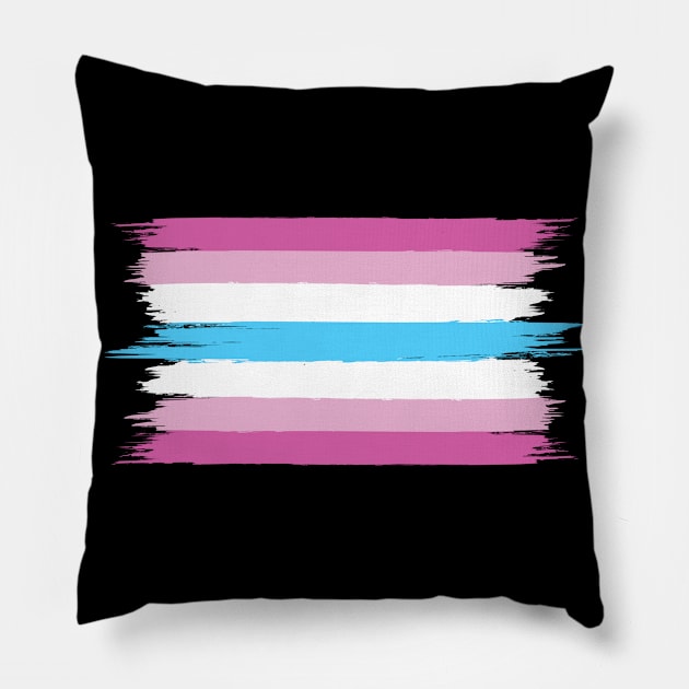 Femboy Flag Gift Pillow by Alex21