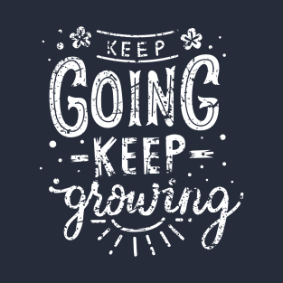 Keep Going distress T-Shirt