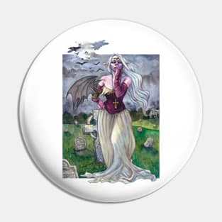 Lady of the night Pin