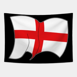 flag of England - sports, flags, and culture inspired designs Tapestry