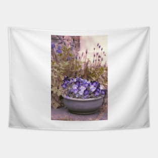 Violets Tapestry