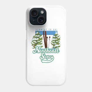 Northeast Slopes Vermont Ski logo Phone Case