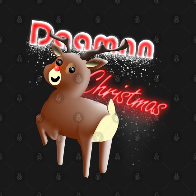 Rudolph reindeer , crazy christmas by AdishPr