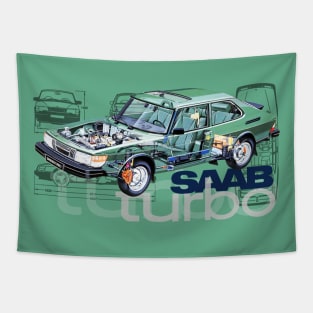 SAAB 900 TURBO Tapestry