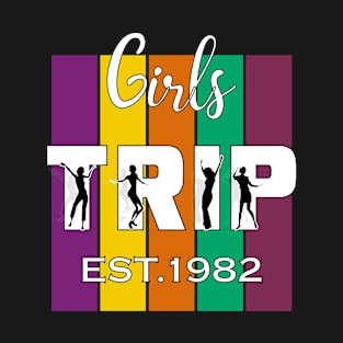 40th Birthday Girls Trip Mardi Gras T-Shirt