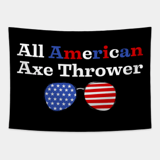 Axe Throwing Tapestry