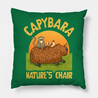 Capybara Nature's Chair Pillow