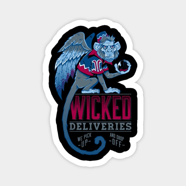 Wicked Deliveries Magnet by Nemons