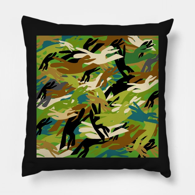 Army color Pillow by Grafititee