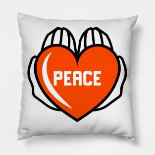 Peace and love Pillow