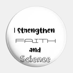 Catholic School Science T-shirt Pin