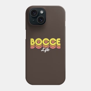 Retro Bocce Life Phone Case