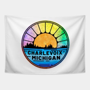 Charlevoix Michigan Lake Tapestry