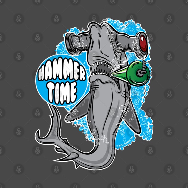 Hammer Time - Hammerhead Shark by eShirtLabs