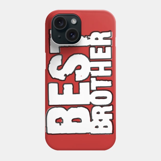 best brother white Phone Case by manuvila