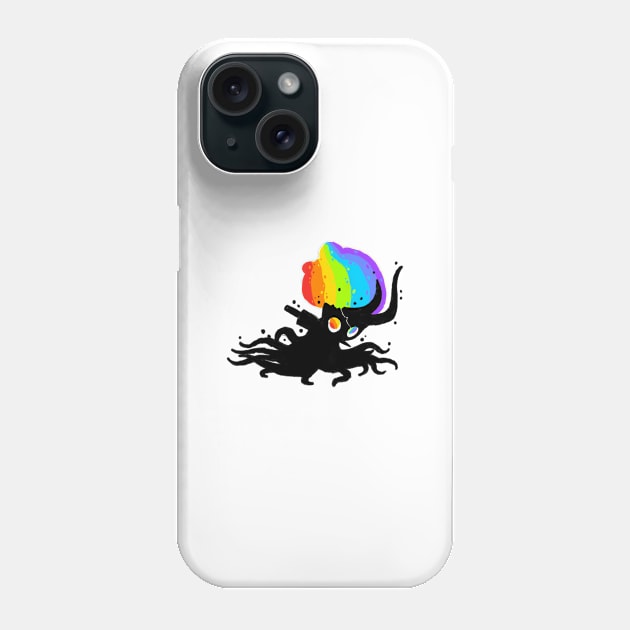 Rainbow Broken Vessel [BLACK] Phone Case by cobaltoast