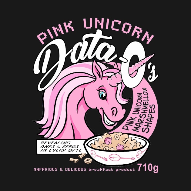 Pink Data Unicorn by chadsuniverse