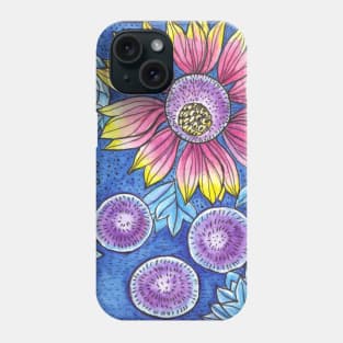 Garden flowers Phone Case