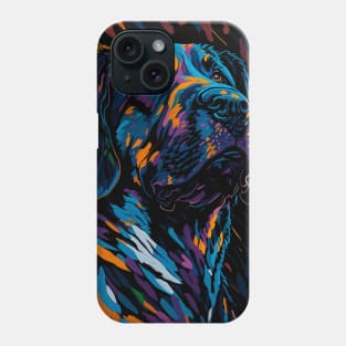 Abstract Labrador Retriever Phone Case